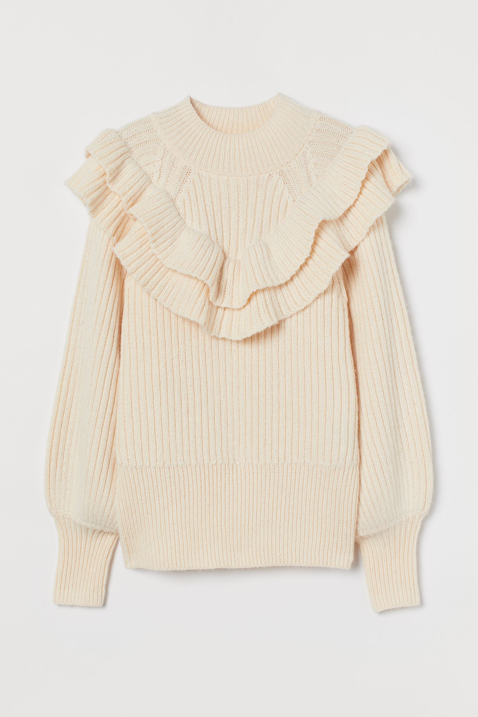 

Свитер H&M M кремовый 1908931652