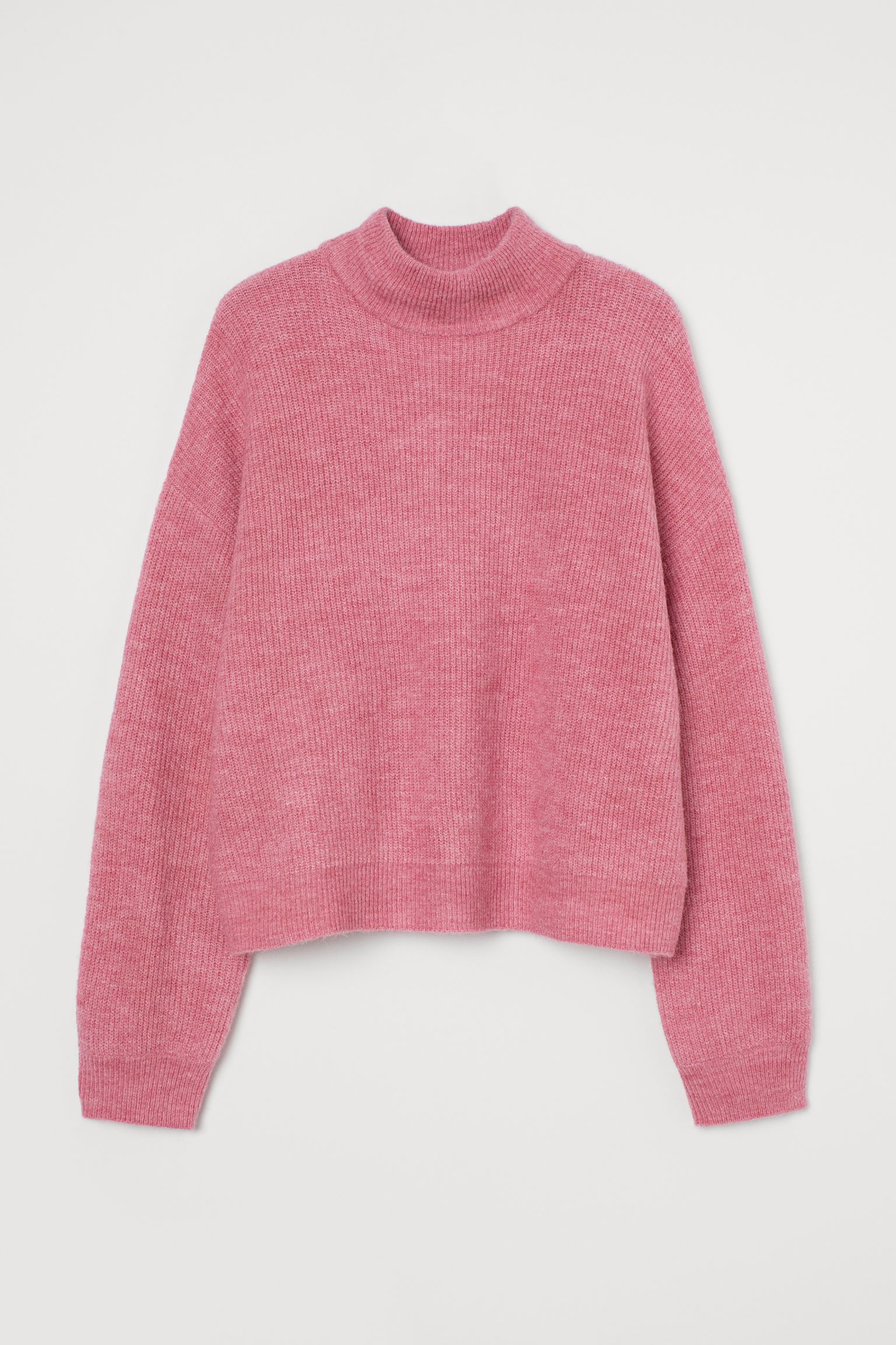 

Свитер H&M M розовый меланж 20089394983