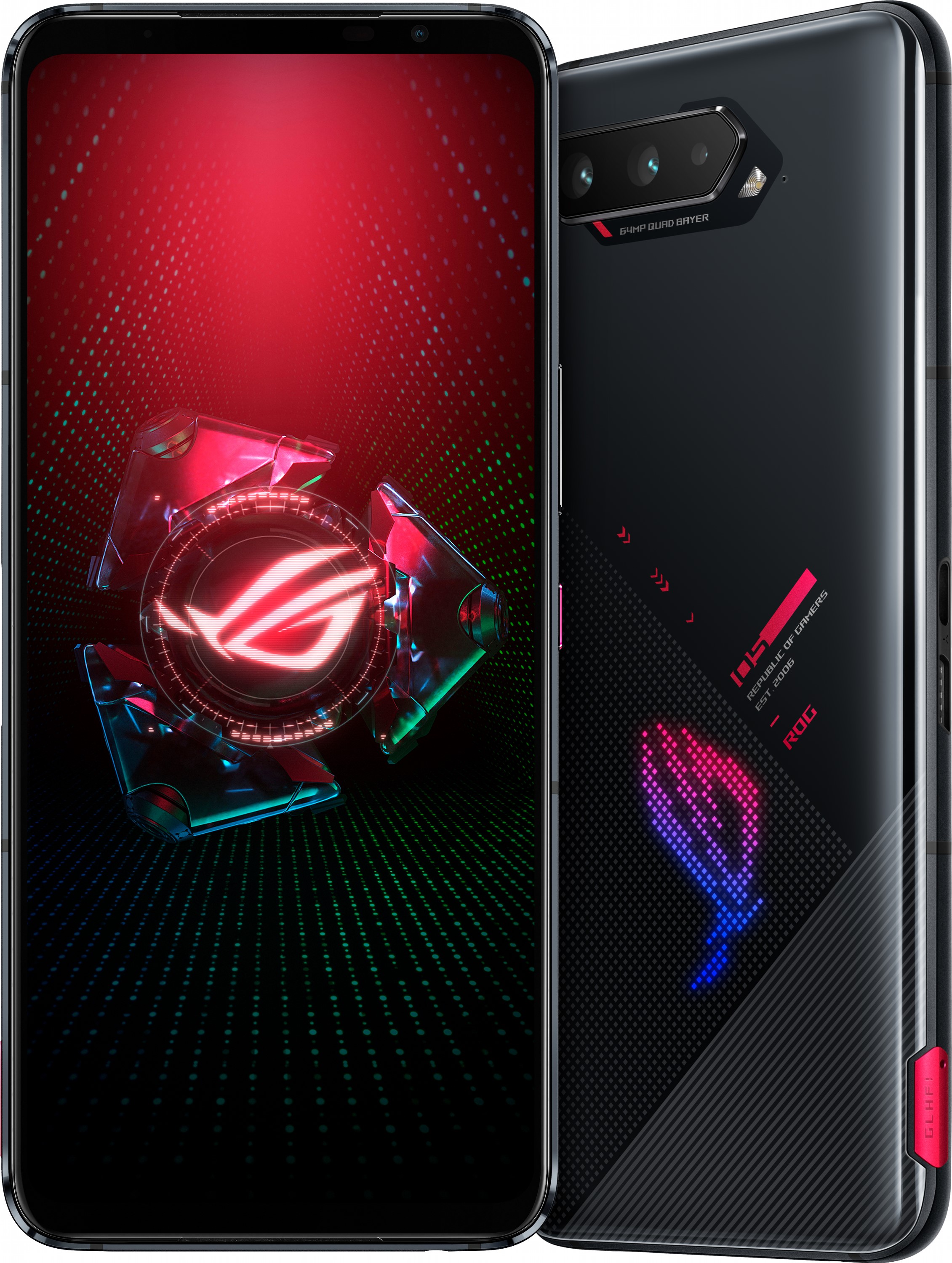 

Смартфон Asus ROG Phone 5 8/128GB Dual Sim Black (90AI0051-M00110)