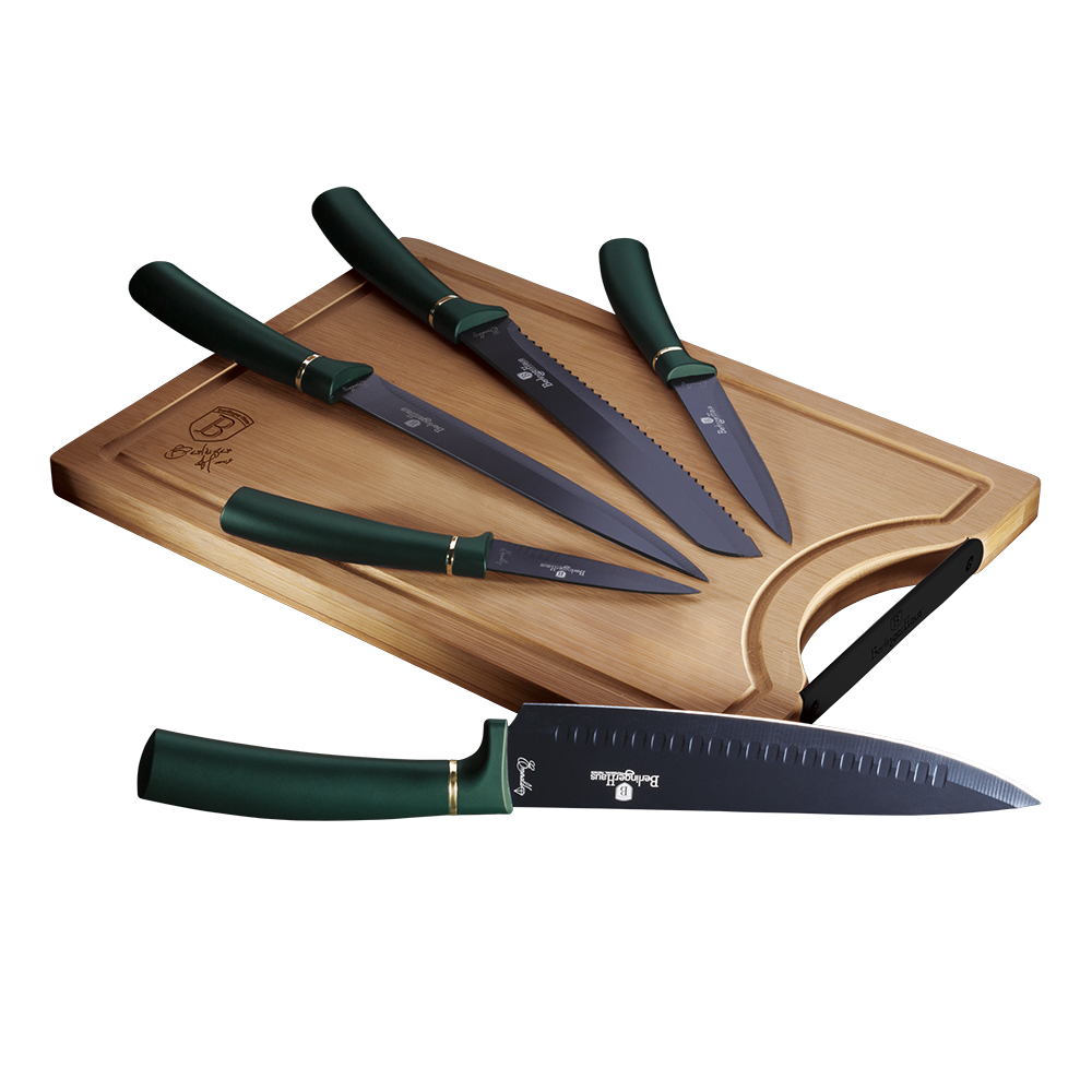 

Набор ножей Berlinger Haus Emerald Collection BH-2551 (6 пр)