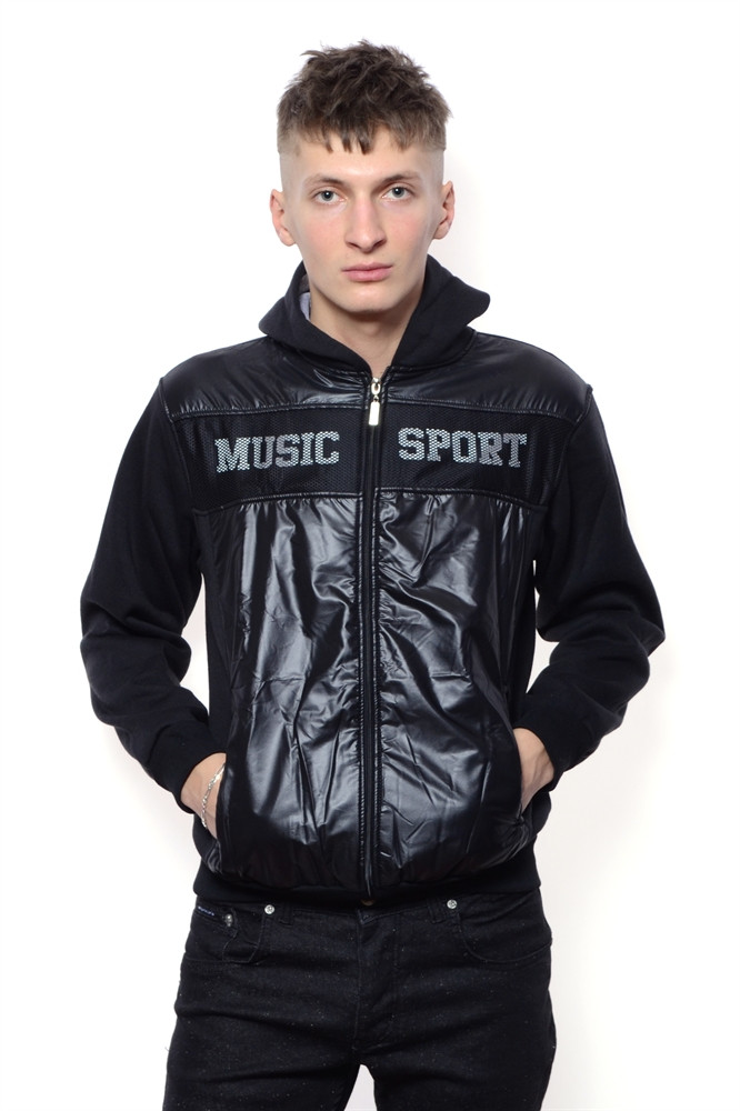 

Мужская кофта Music Bk2265451 чёрный XL