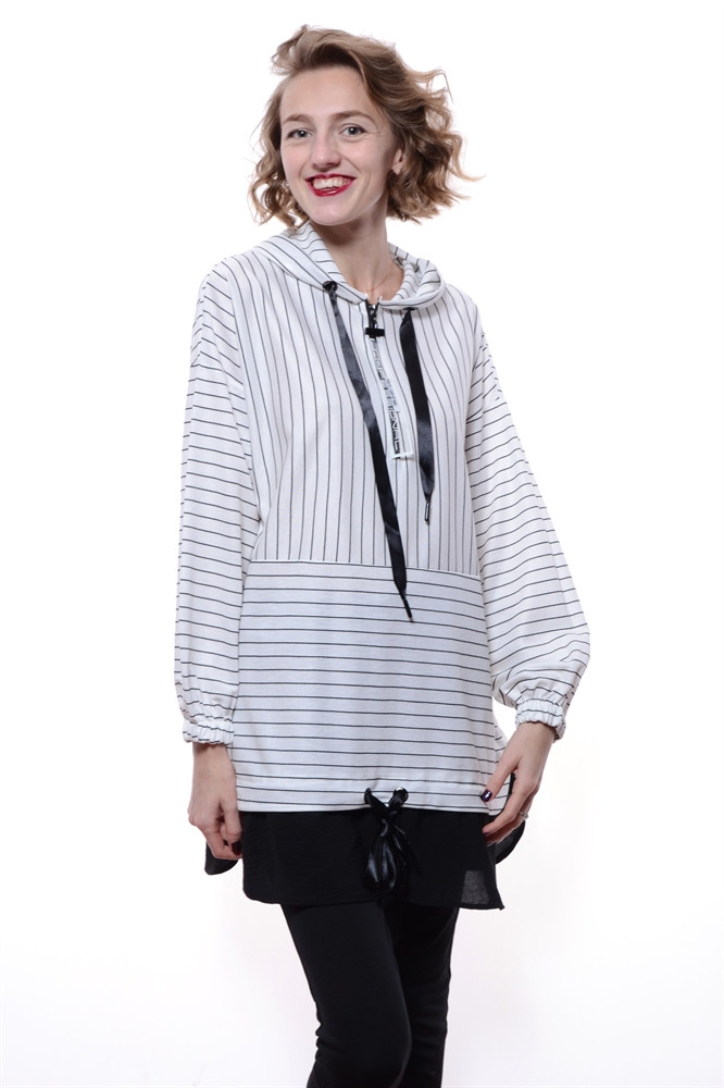 

Женская туника SZN Bk2266504b белый L-XL