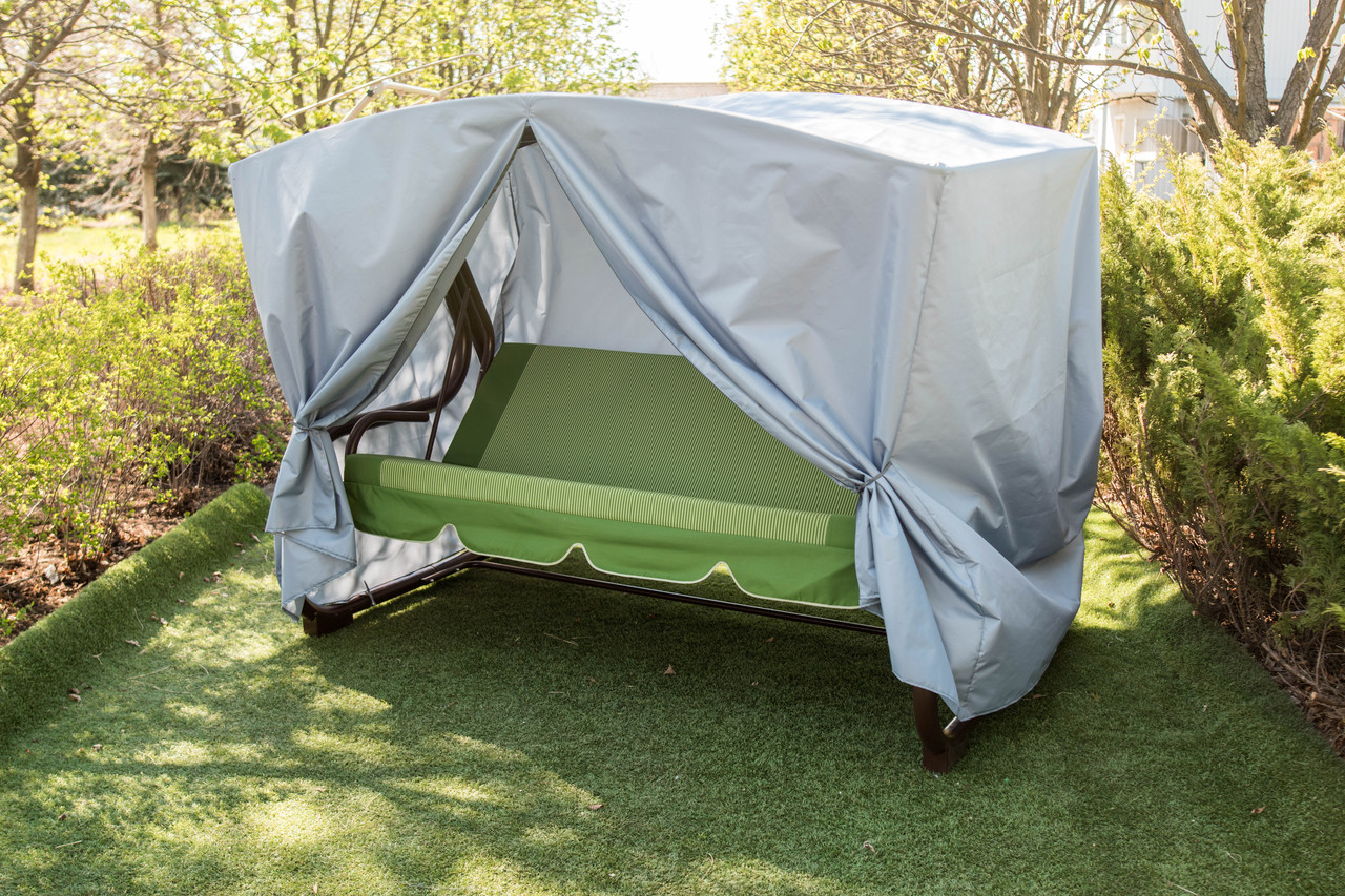 

Чехол для садовой качели 2200 Украинские Конструкции 225*144*166 серый