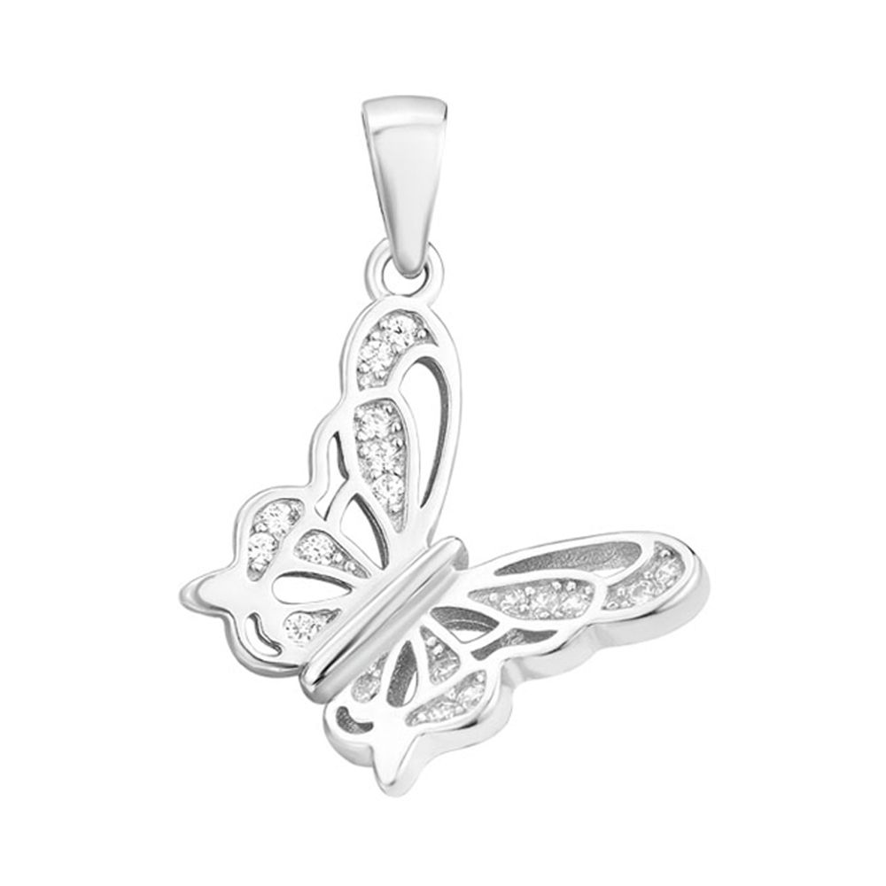 

Серебряный кулон с фианитами 000129734