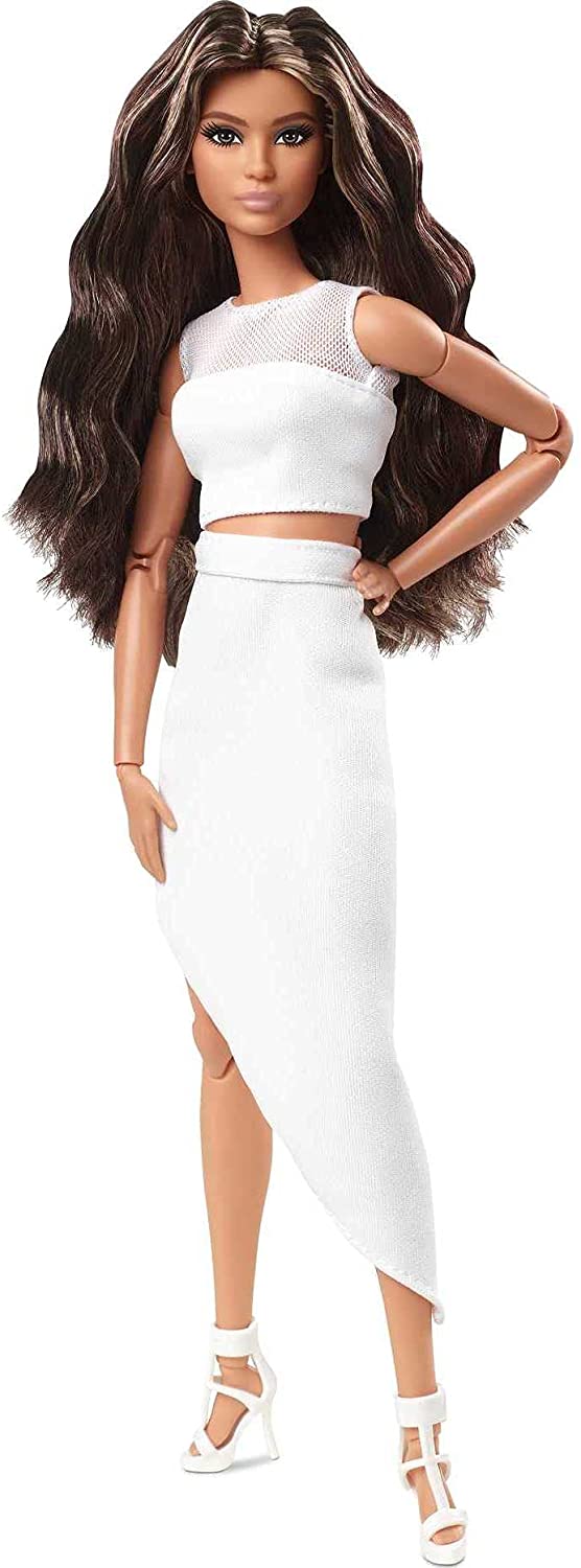 

Коллекционная кукла Барби Barbie Signature Looks брюнетка GTD89