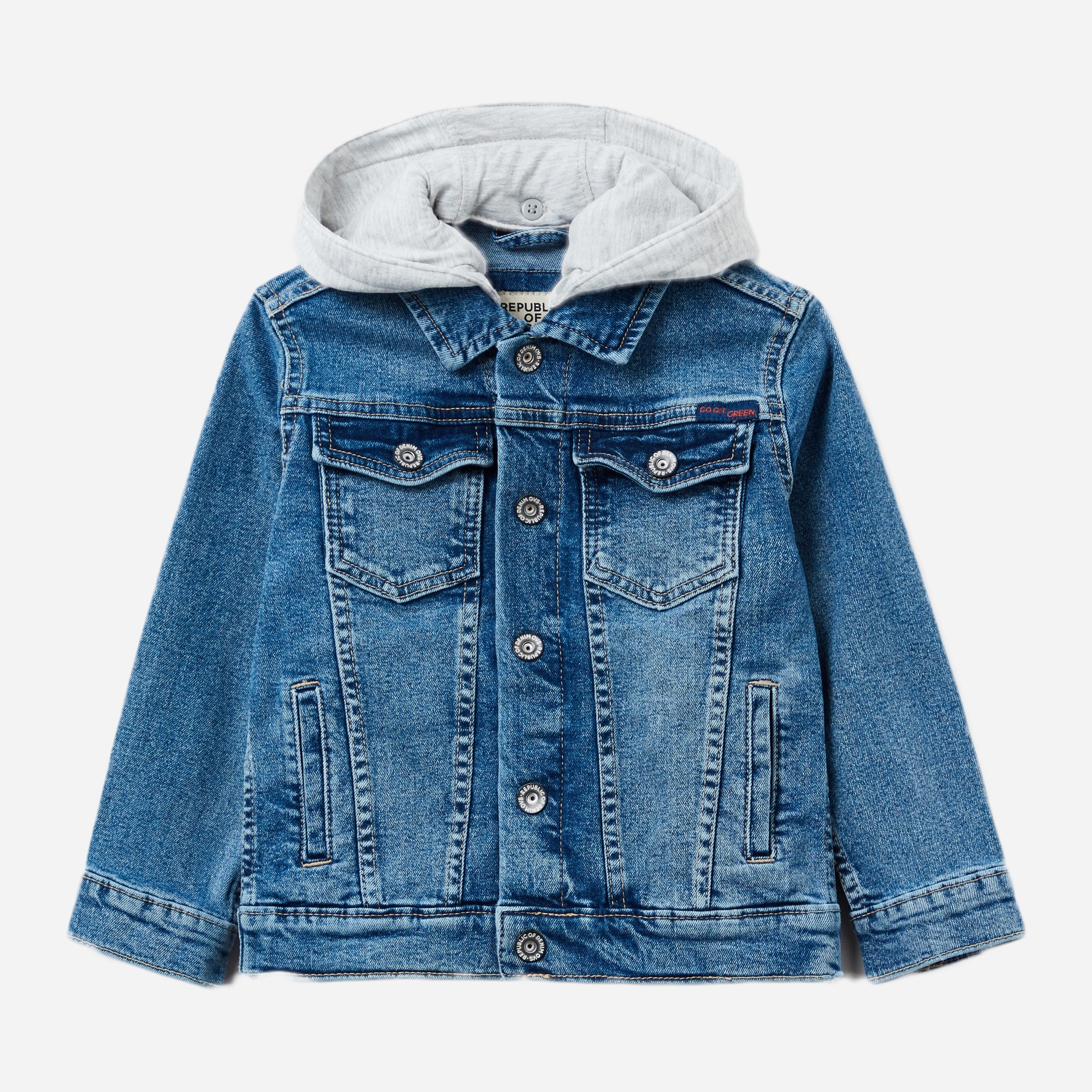 

Джинсовая куртка OVS 1293879 122 см Azure