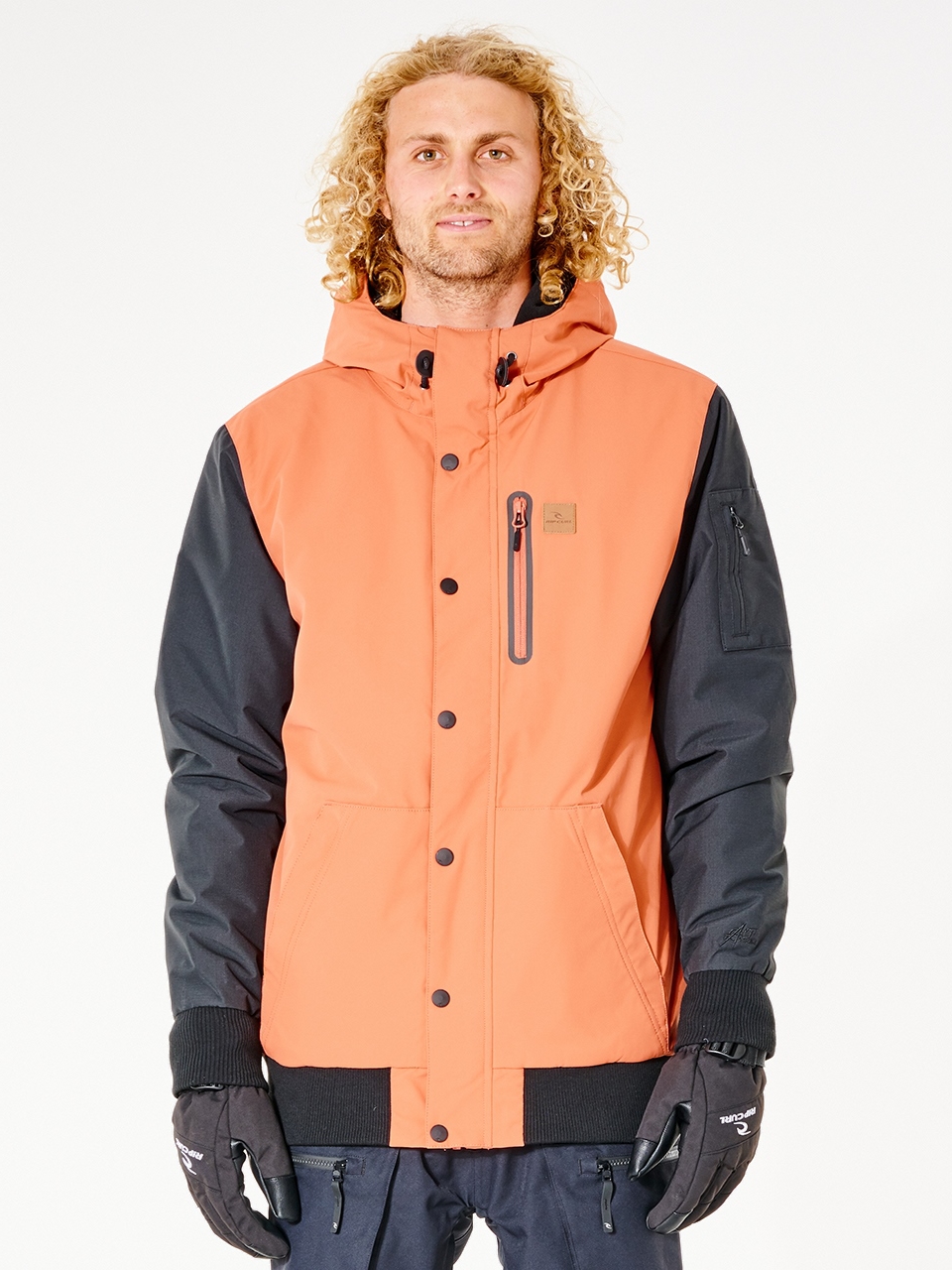 

Куртка Rip Curl Traction Snow Jacket SCJEB4-5001  Черная с оранжевым, Куртка Rip Curl Traction Snow Jacket SCJEB4-5001 L Черная с оранжевым