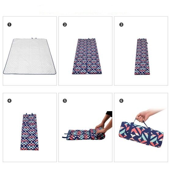 

Пікніковий килимок KingCamp ARIEL PICNIC BLANKET XXL (KP2004) BLUE