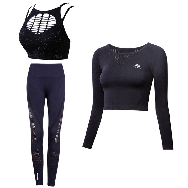 

Спортивный комплект для фитнеса NAQIYA  Черный NAP08, Спортивный комплект для фитнеса NAQIYA L Черный NAP08