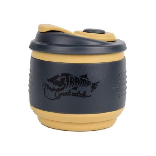 

Кружка складная силиконовая с крышкой Tramp TRC-082-black