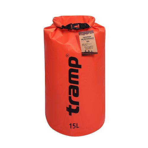 

Гермомешок PVC Diamond Rip-Stop 15л Tramp TRA-112-orange