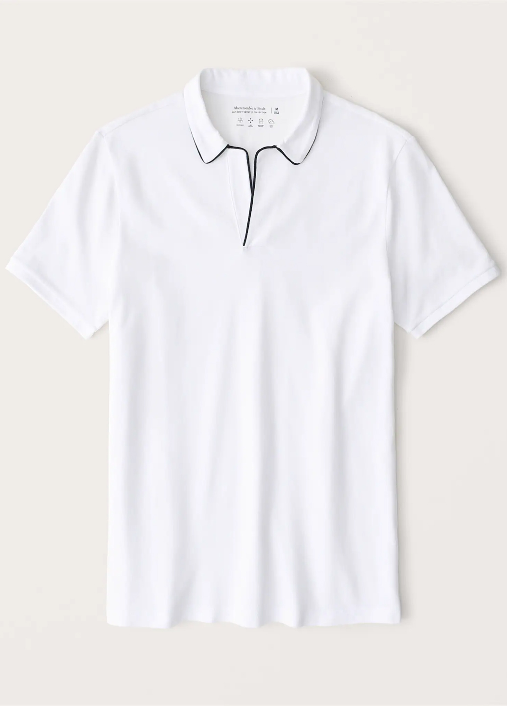 

Поло Abercrombie & Fitch AF8875M  Белый, Поло Abercrombie & Fitch AF8875M M Белый