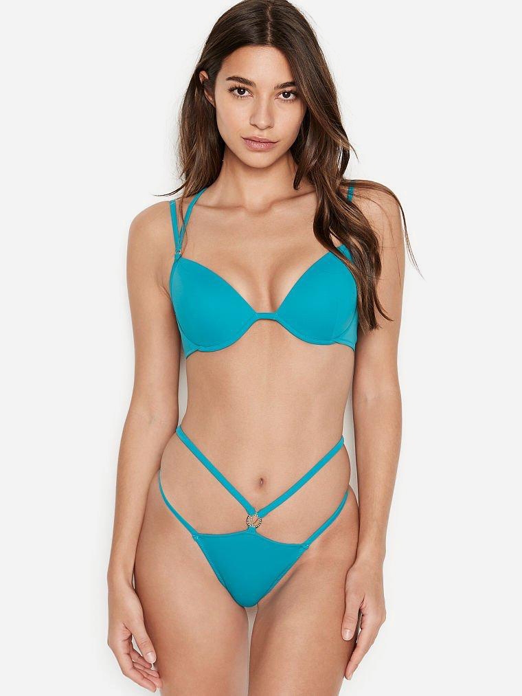 

Купальник раздельный женский Victoria's Secret 707192975 36B/M Голубой