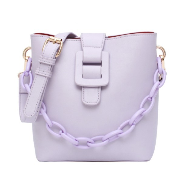 

Сумка-торба crossbody из плотной экокожи MAVKA, цвет сиреневый