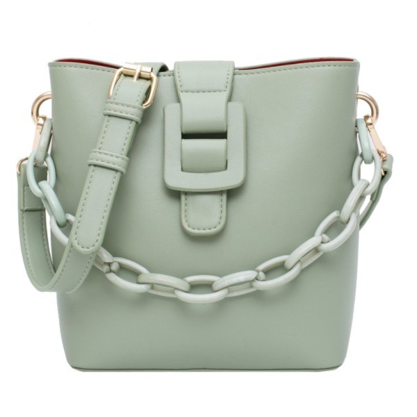 

Сумка-торба crossbody из плотной экокожи MAVKA, цвет зеленый