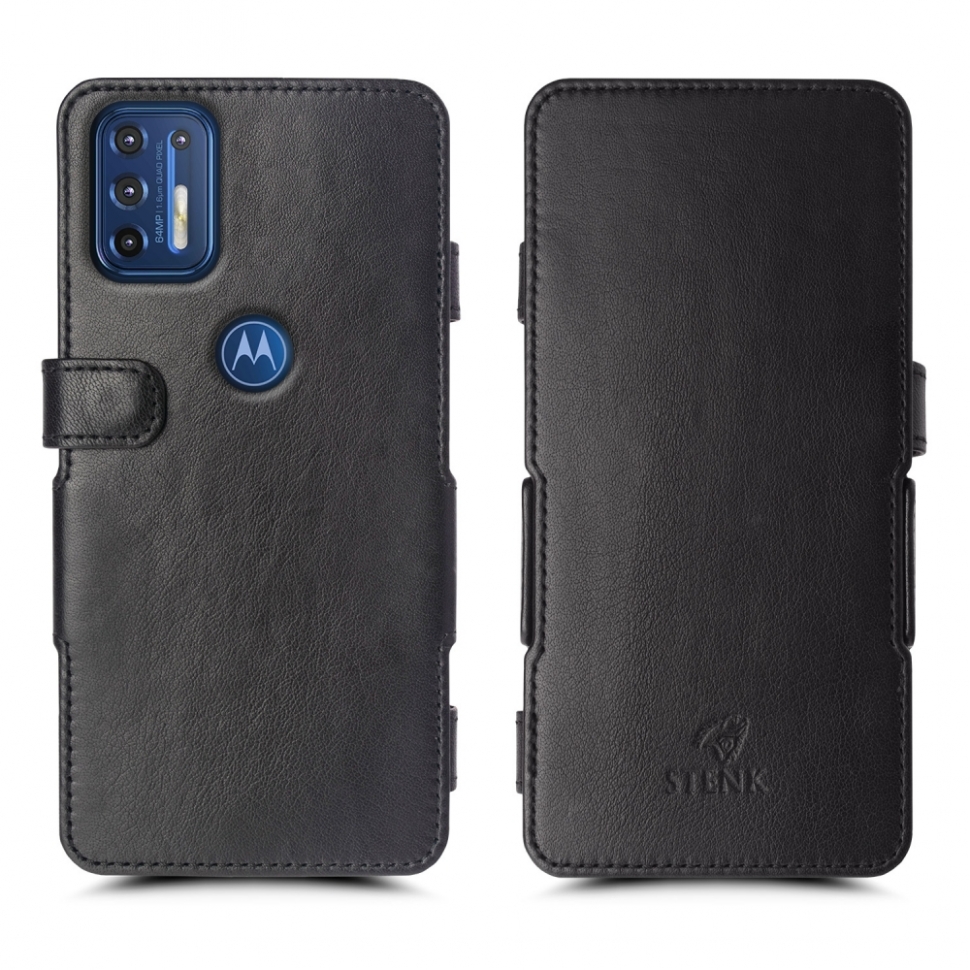

Чехол книжка Stenk Prime для Motorola Moto G9 Plus Чёрный