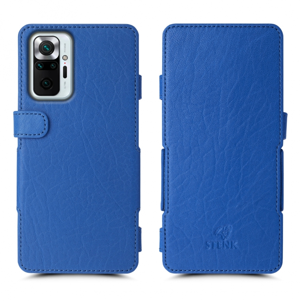 

Чехол книжка Stenk Prime для Xiaomi Redmi Note 10 Pro Ярко синий