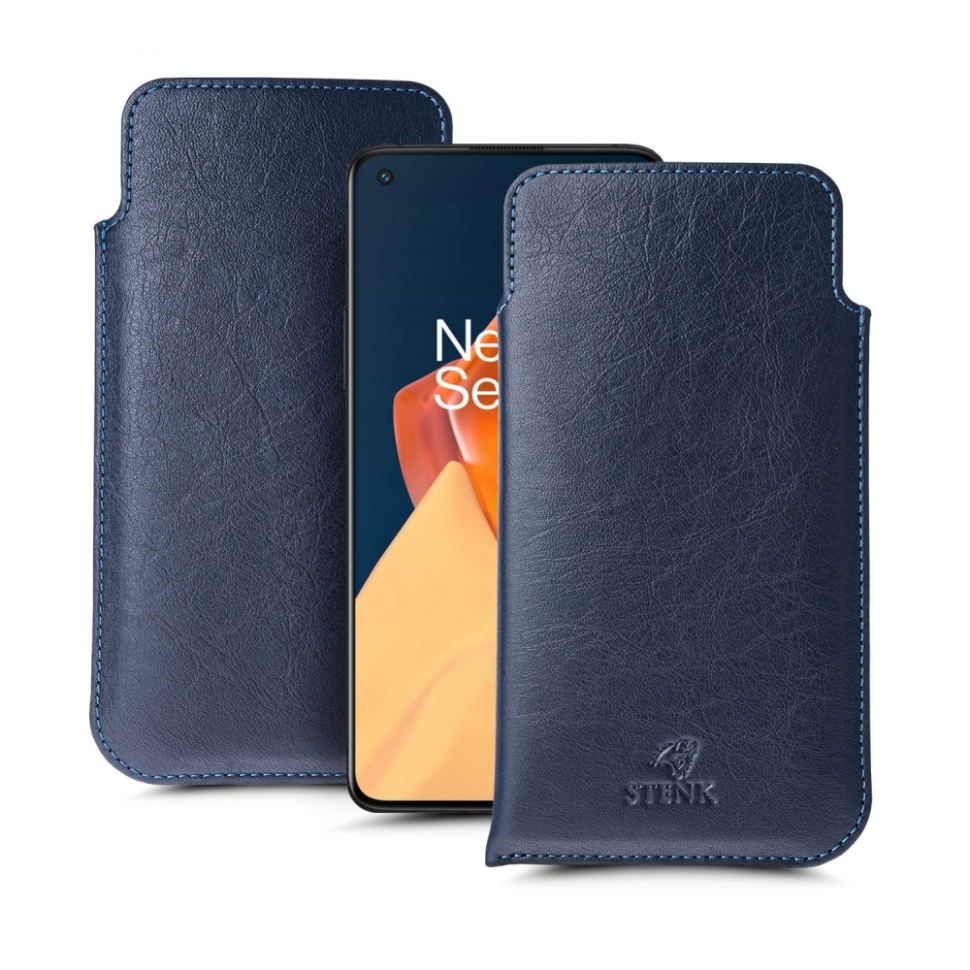 

Футляр Stenk Elegance для OnePlus 9R Синий