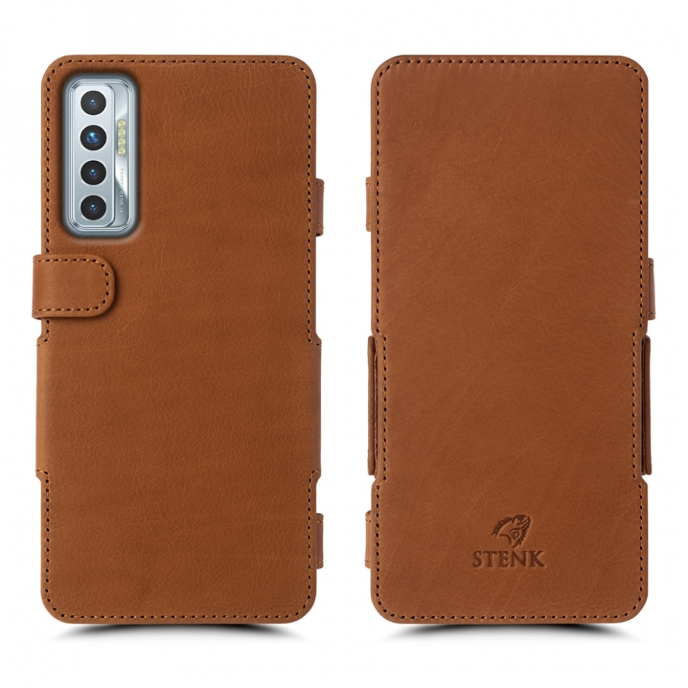 

Чехол книжка Stenk Prime для TECNO Camon 17P Camel