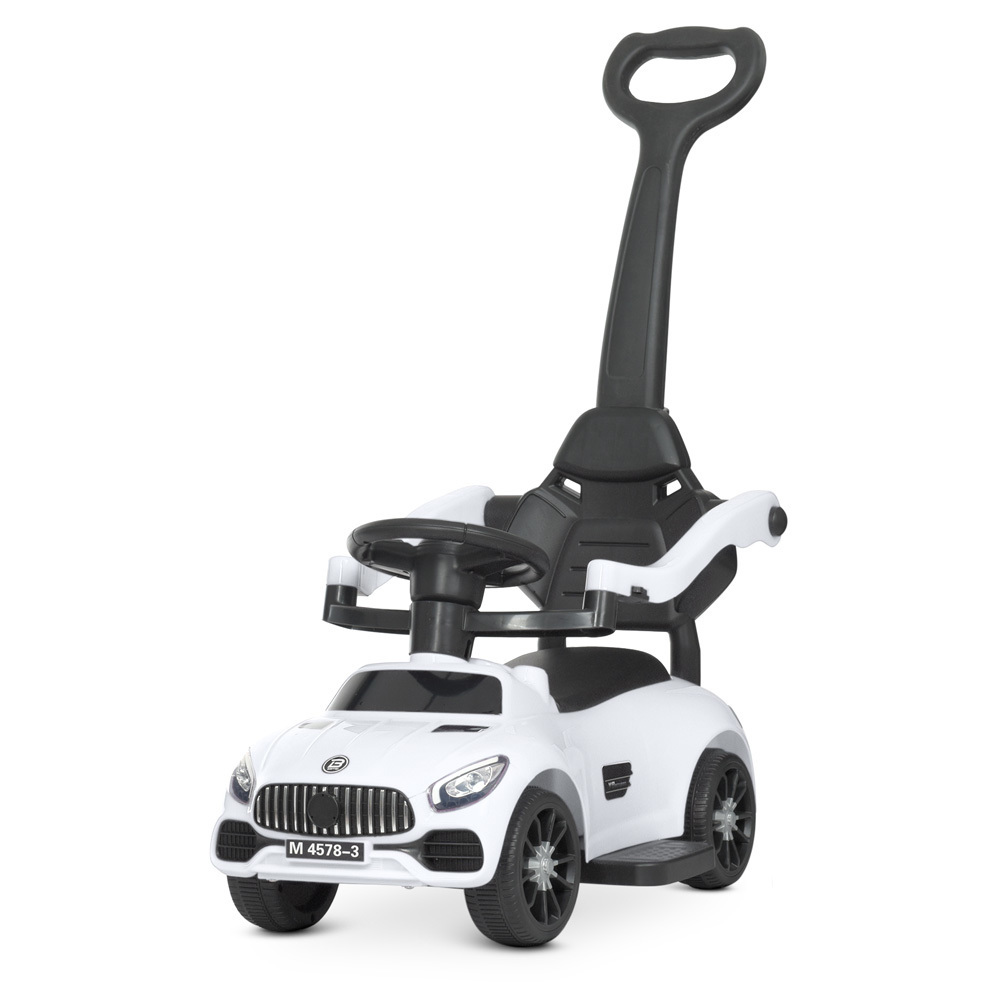

Толокар-машина 2в1 Bambi Racer M 4578-1 White (M 4578)