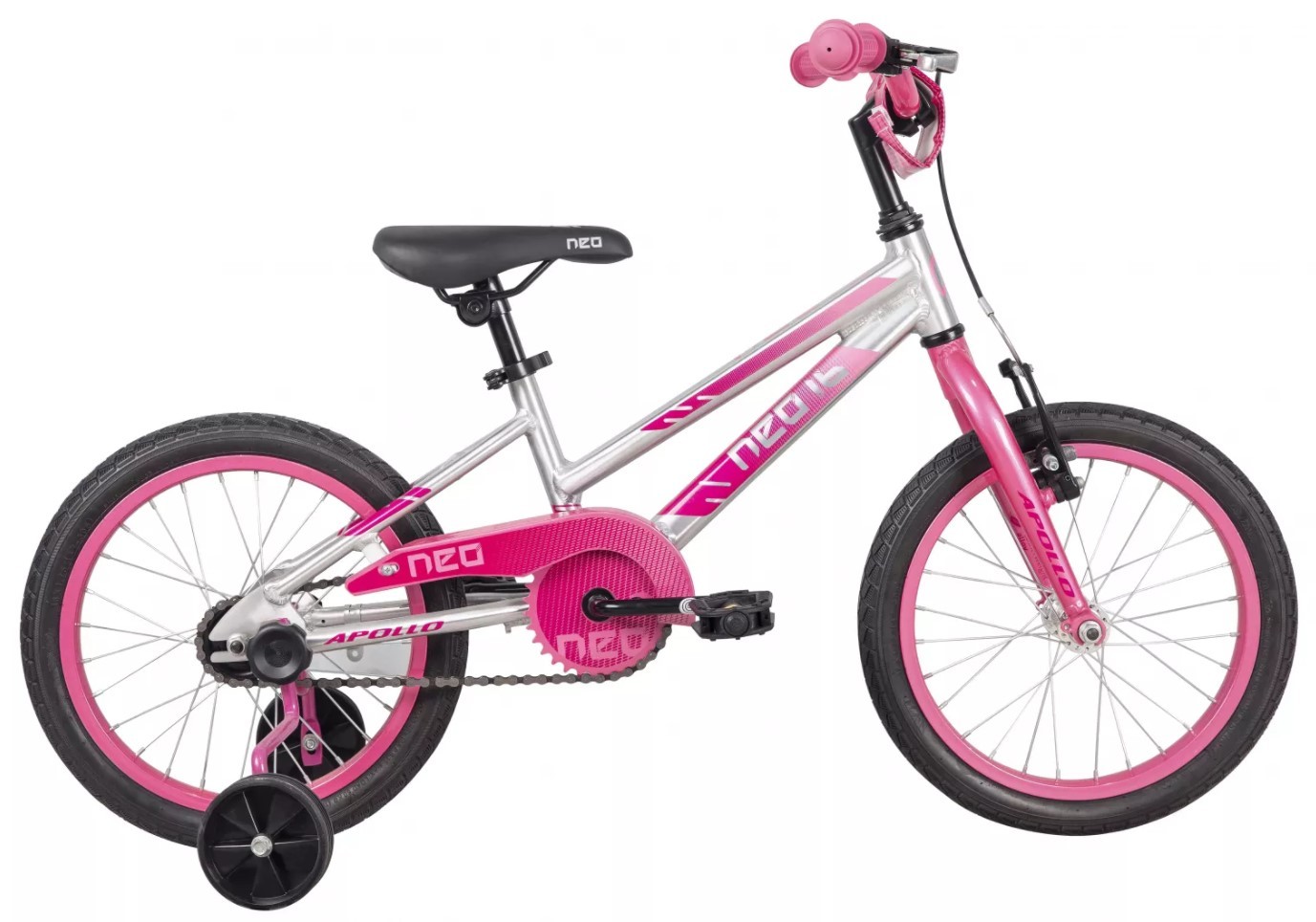 

Детский велосипед 16 дюймов Apollo NEO girls (Розовый)