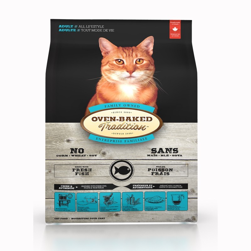 

Сухой корм для котов Bio Biscuit Oven-Baked Tradition со свежим мясом рыбы 2,27 кг (9710-,5)