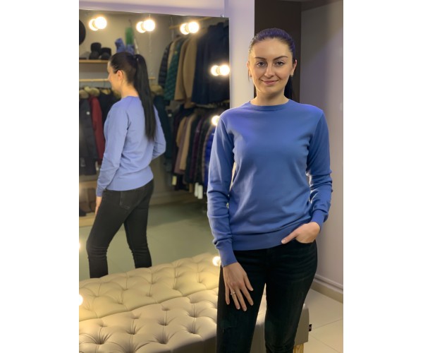 

Свитер Uniqlo кашемировый S синий