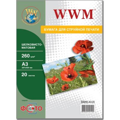 

Бумага WWM A3 (SM260.A3.20)