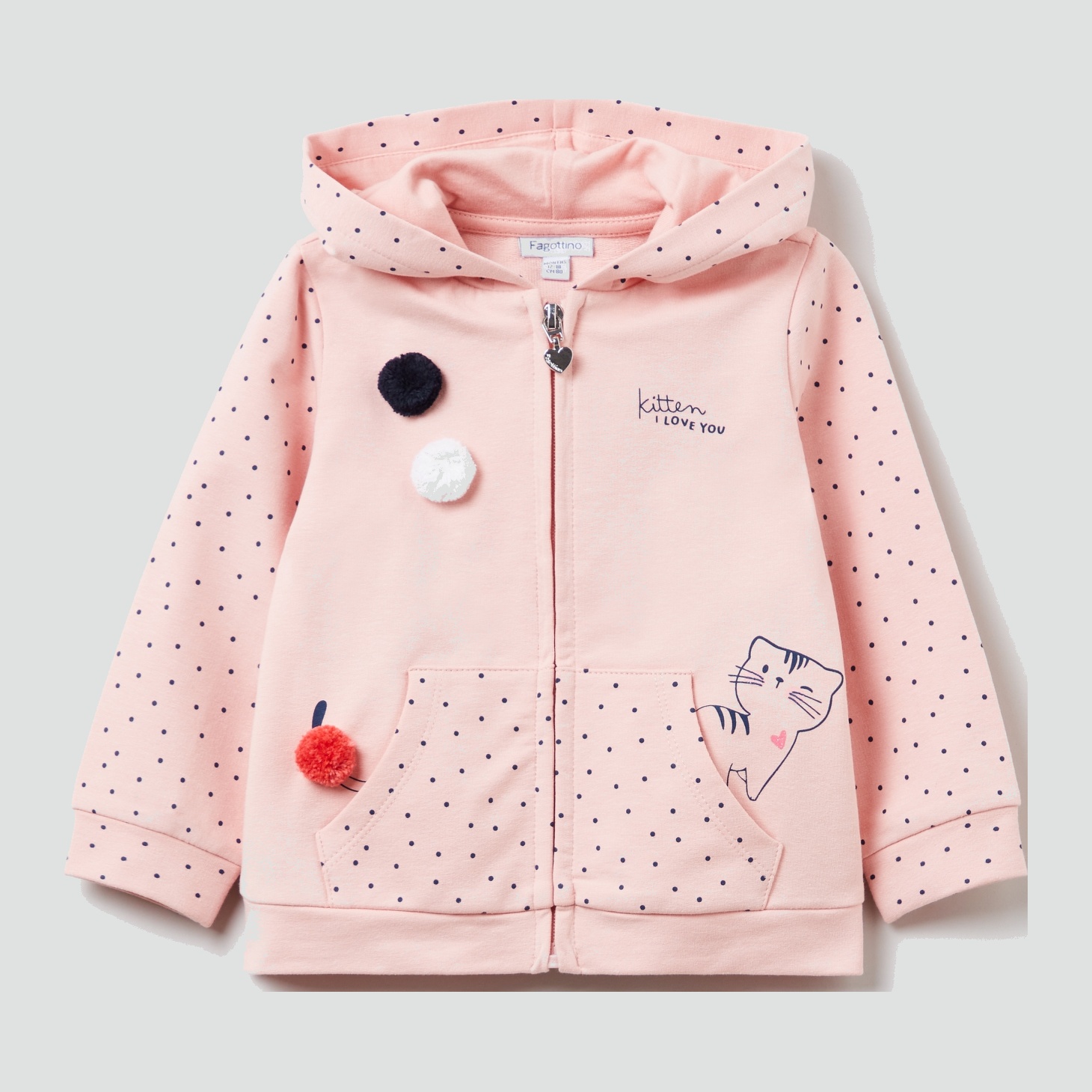 

Толстовка OVS 1281778 80 см Pink