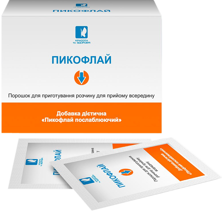 

Пикофлай слабительный Красота и Здоровье (порошок) 8 саше по 16 г (4820142436996)