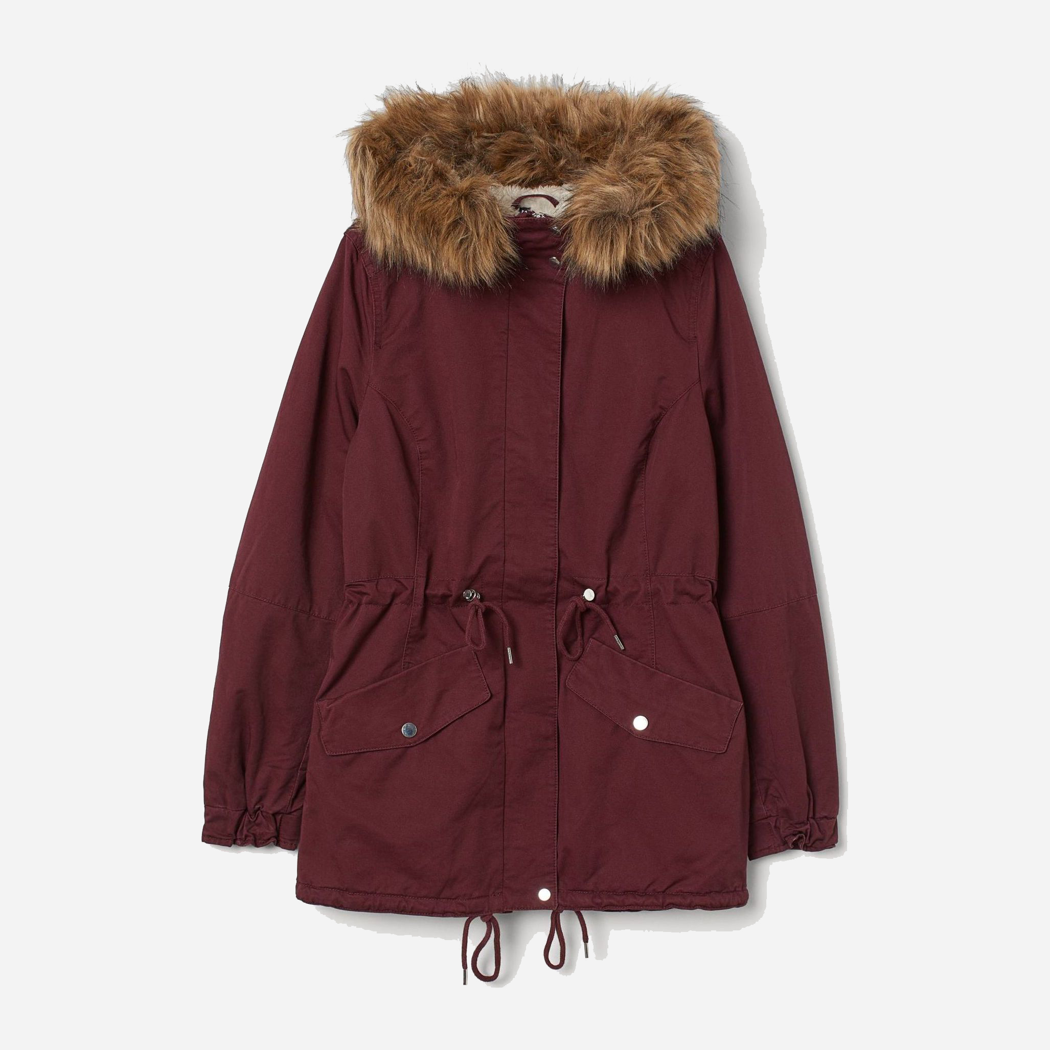 

Парка H&M 7212660dm 48 Бордовая