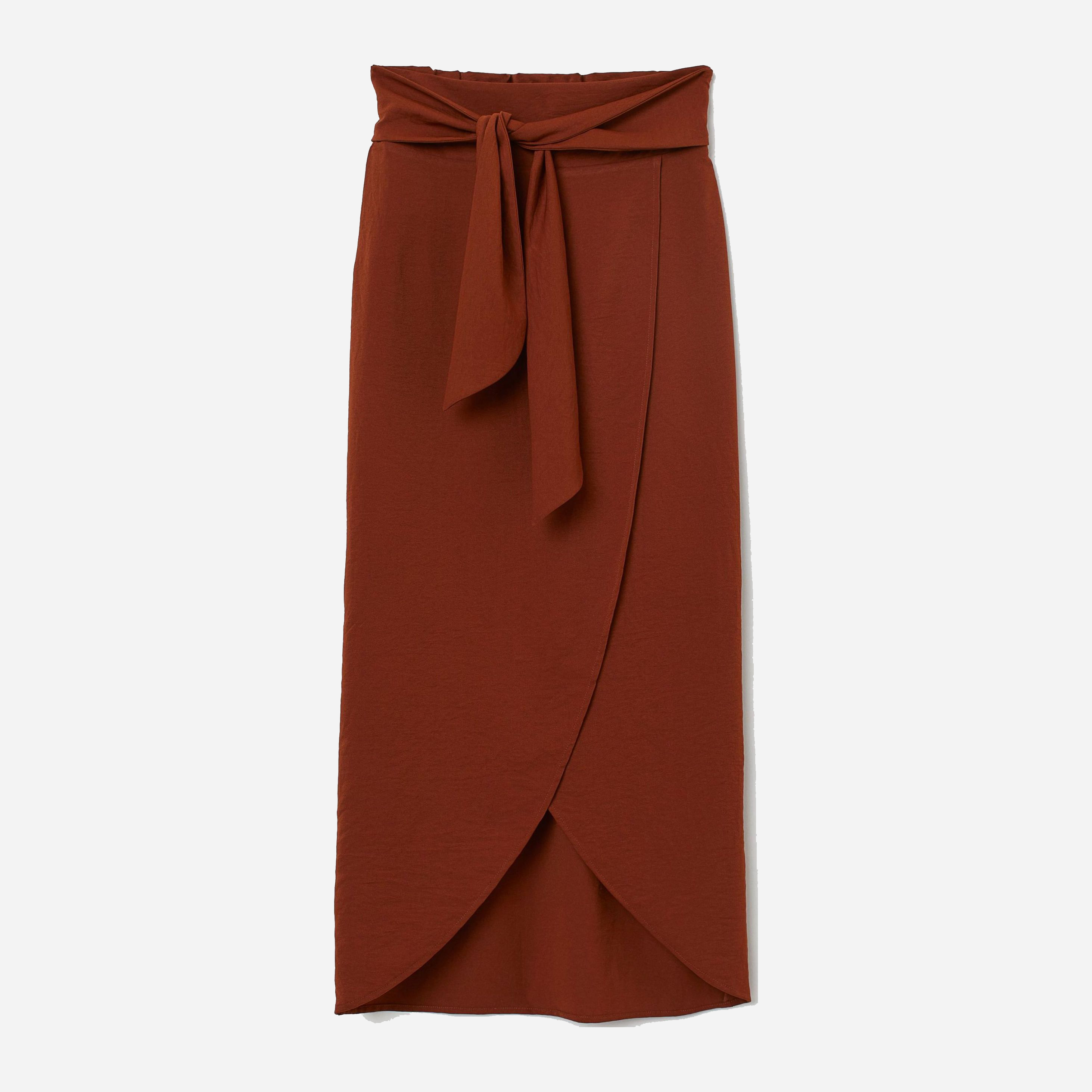 

Юбка H&M 7343169RP5  Ярко-коричневая, Юбка H&M 7343169RP5 42 Ярко-коричневая