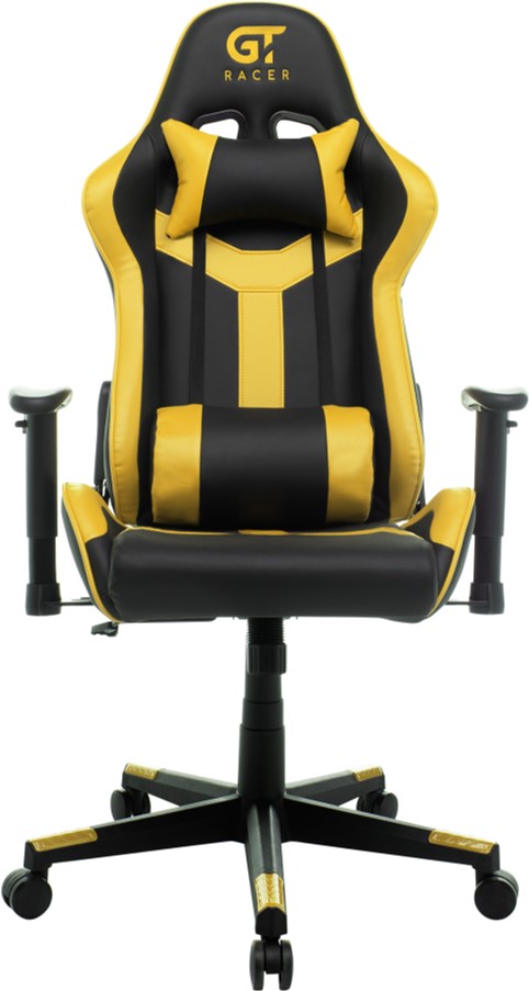 

Кресло для геймеров GT Racer X-2527 Black/Yellow