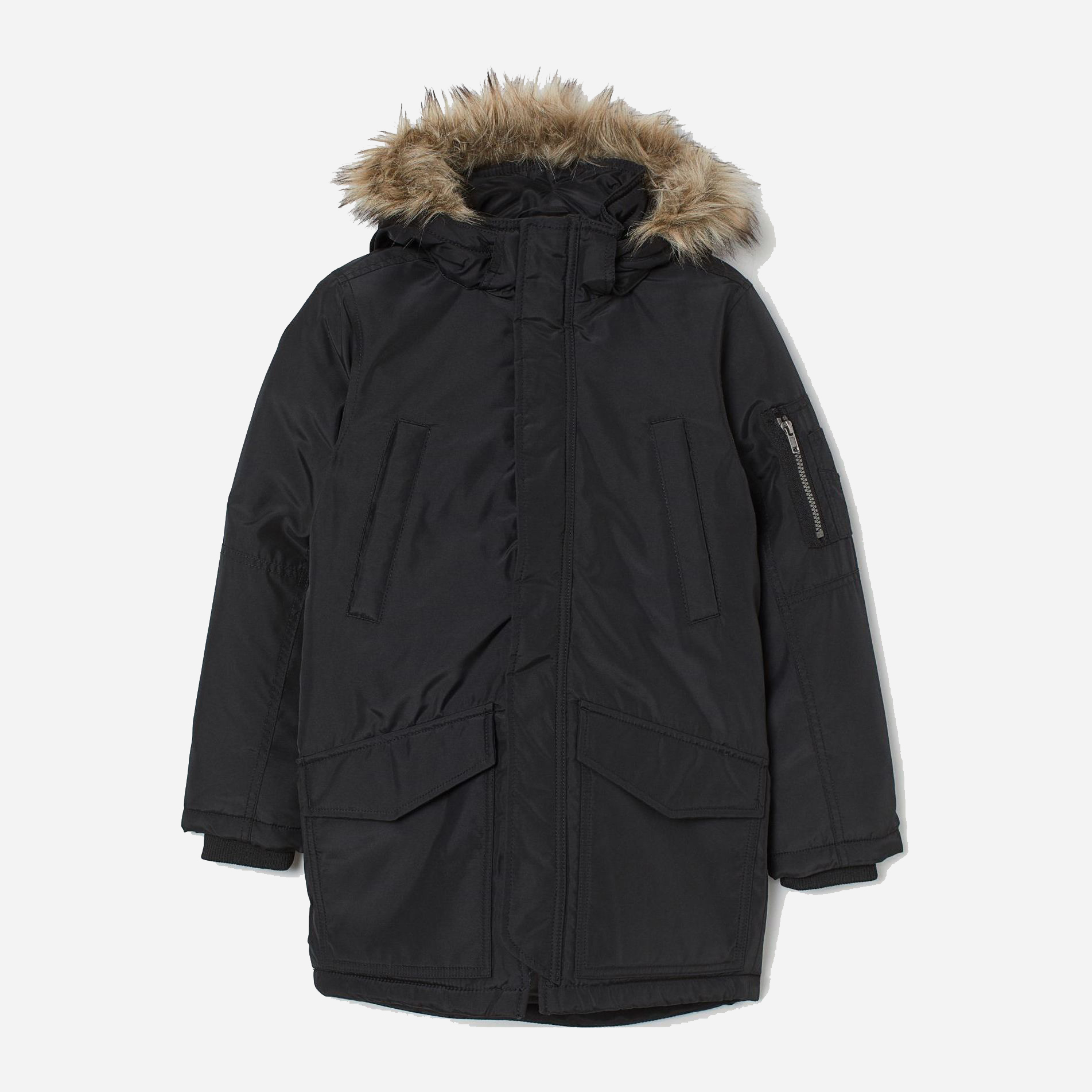 

Парка H&M 7399390wtt S Черная