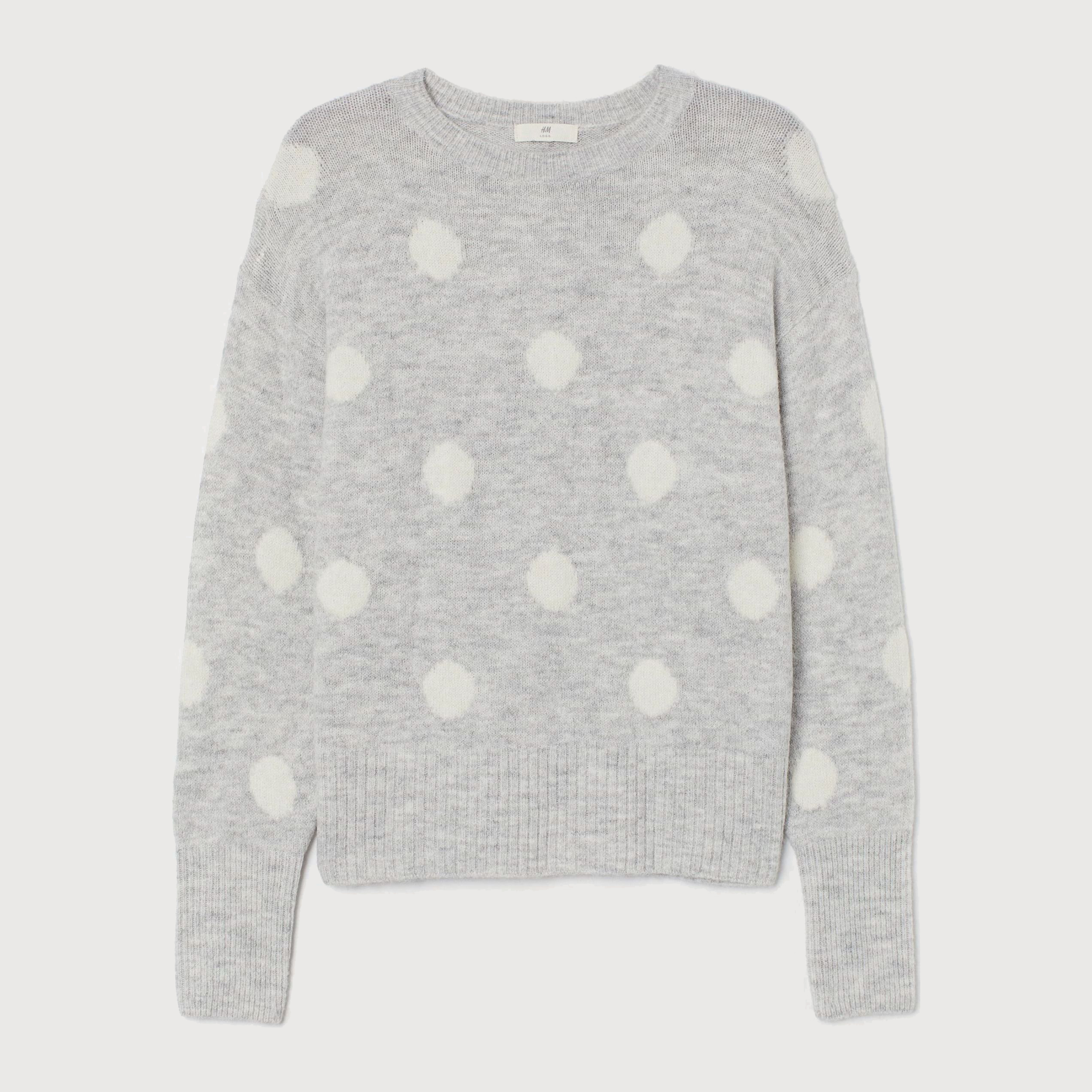 

Джемпер H&M 7759960wt L Серый