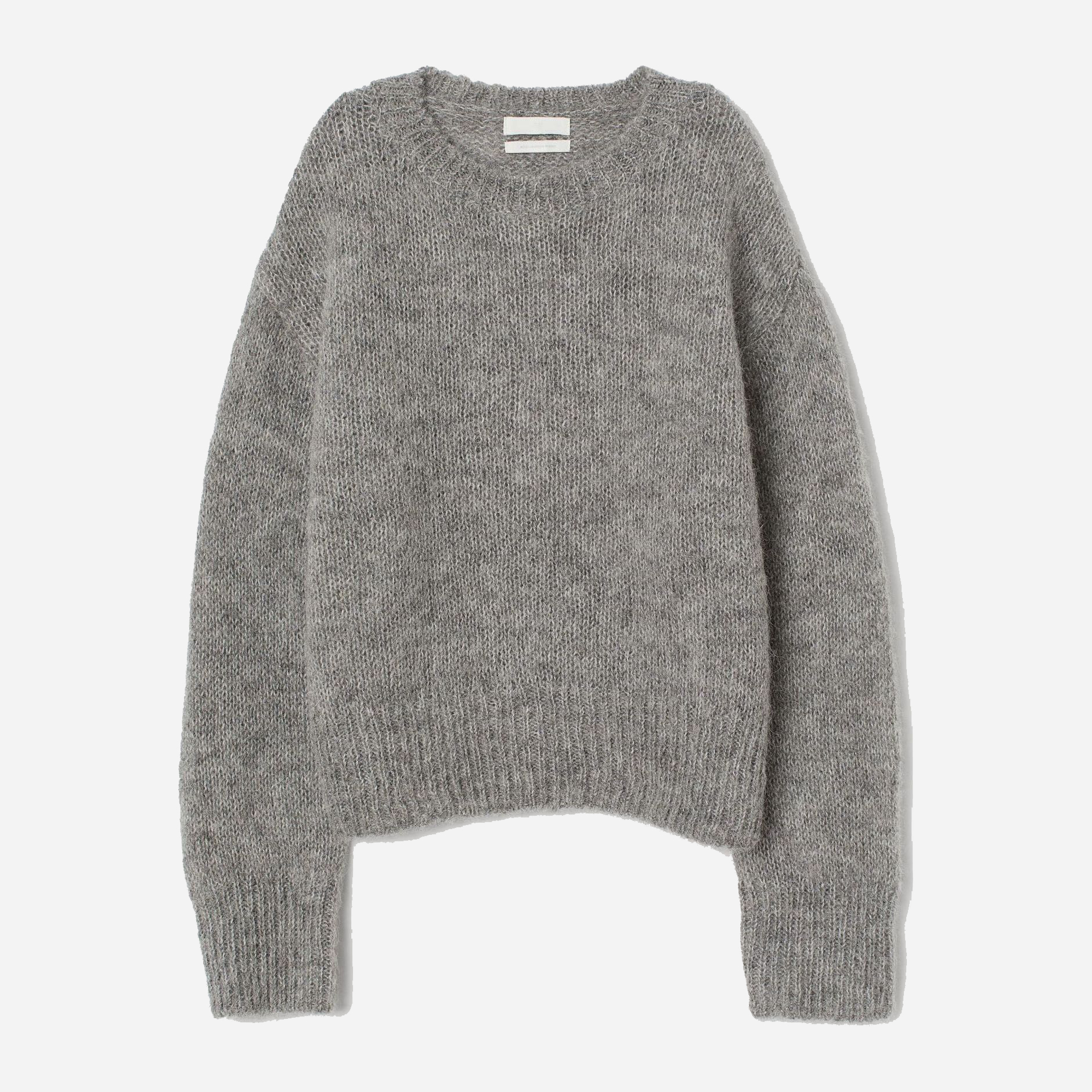 

Джемпер H&M 7771480wtt S Серый меланж