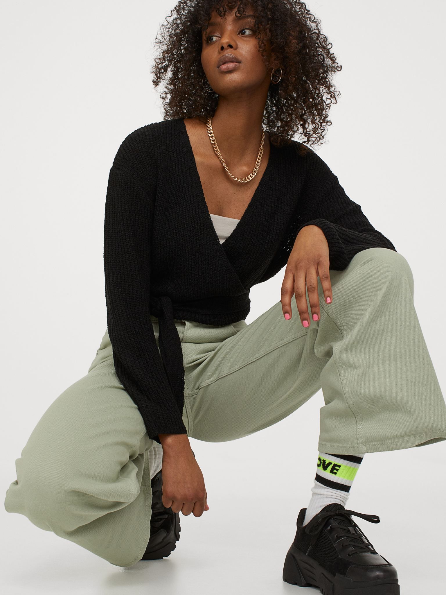 

Пуловер H&M 8420041wtt  Черный, Пуловер H&M 8420041wtt XS Черный