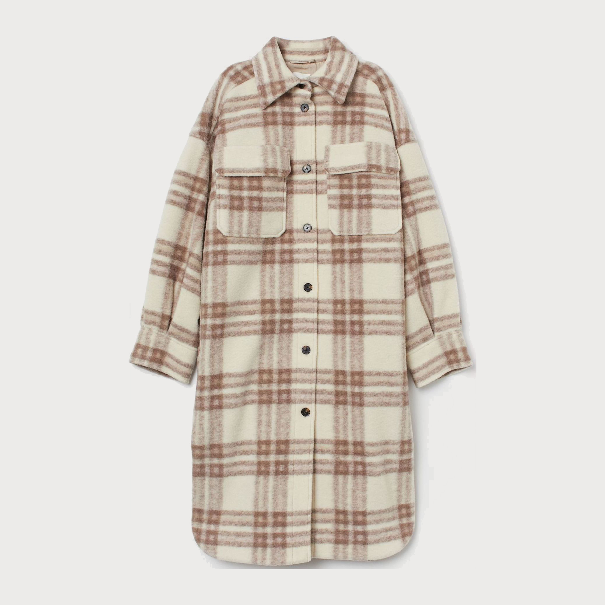 

Пальто H&M 8915912wtt XS Светло-бежевое