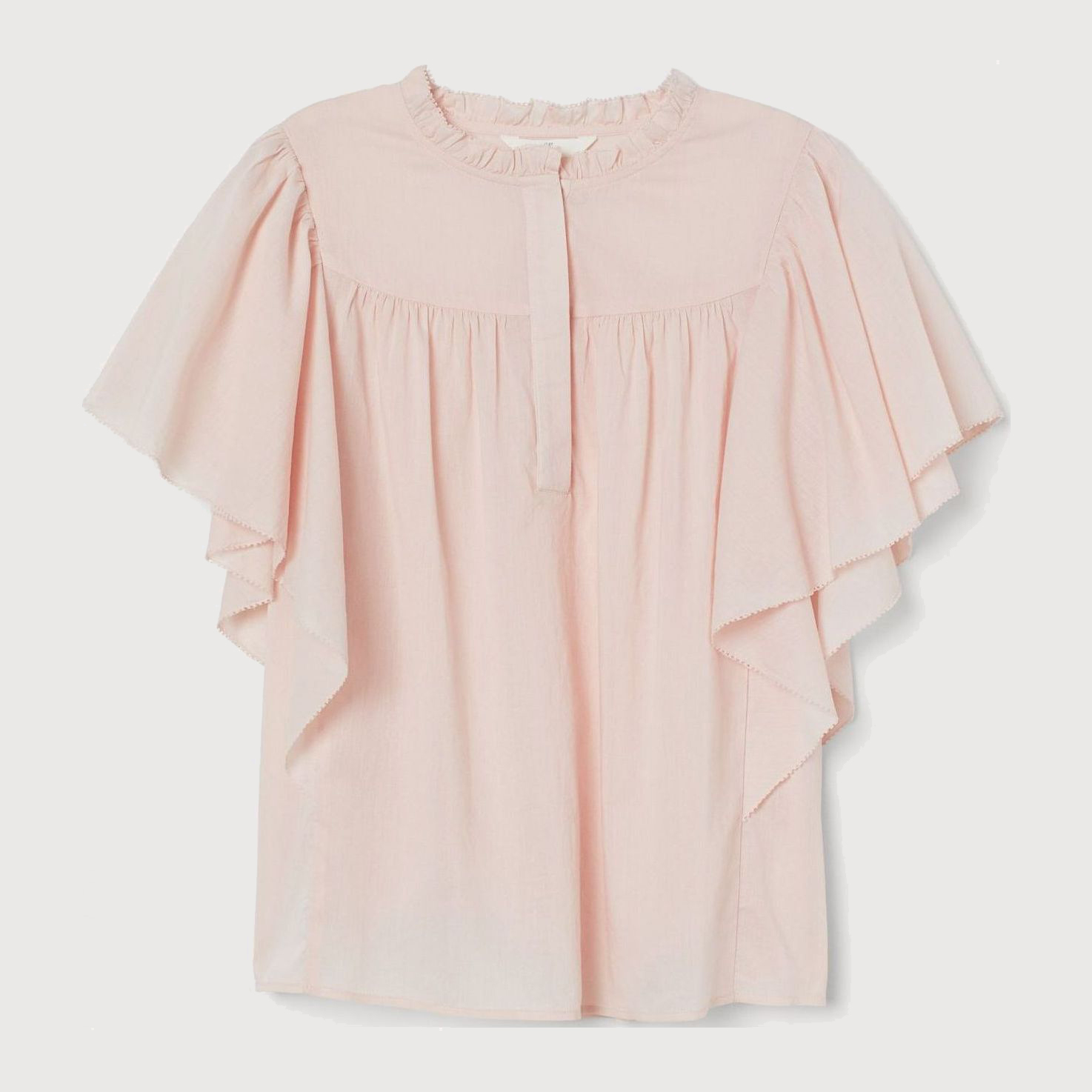 

Блузка H&M 8926632sdm  Светло-розовая, Блузка H&M 8926632sdm 38 Светло-розовая