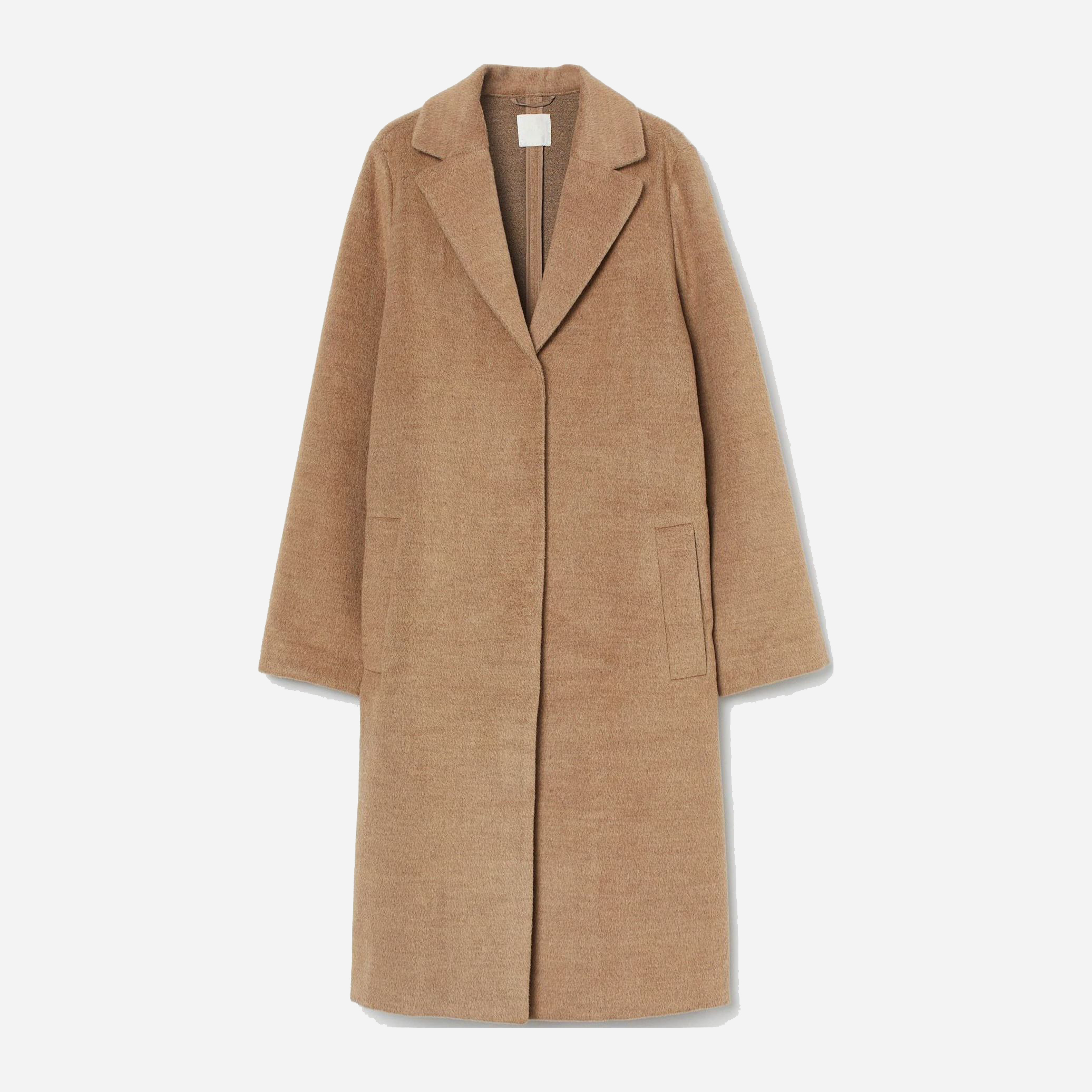

Пальто H&M 9042602wtr 40 Бежевое