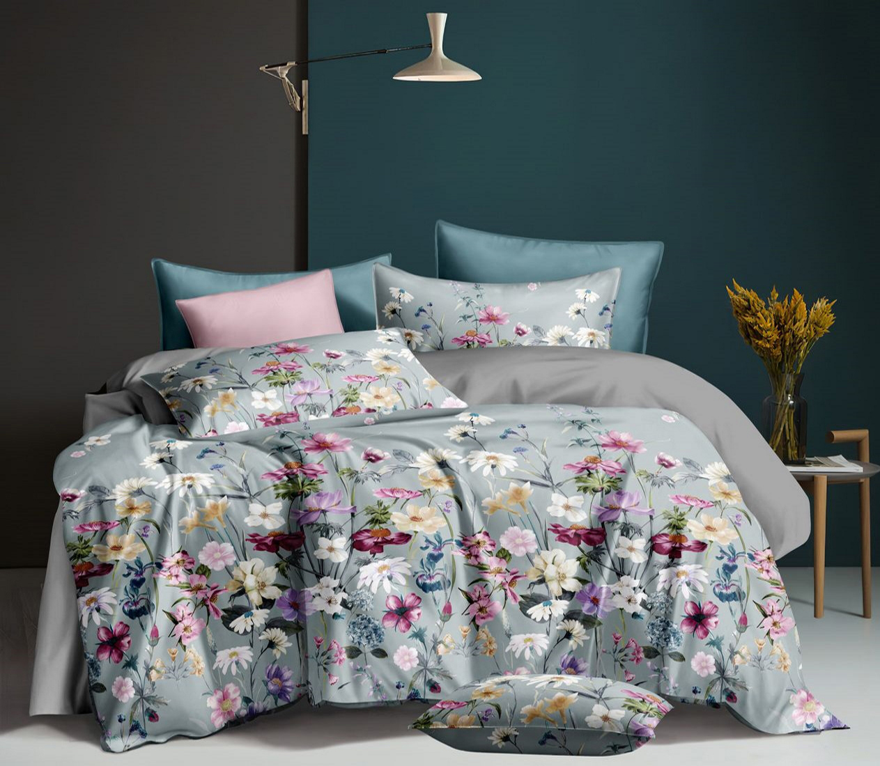 

Комплект постельного белья MirSon Сатин 22-1193-1 Nassau 143х210