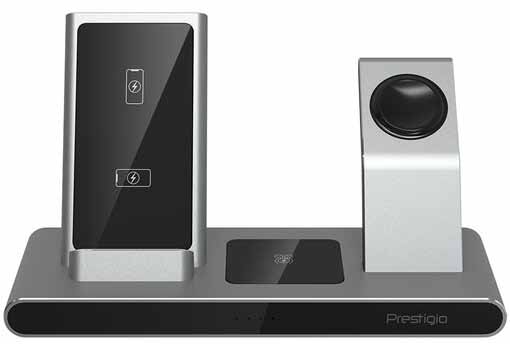 

Беспроводное зарядное устройство Prestigio Revolt A7 Space Grey