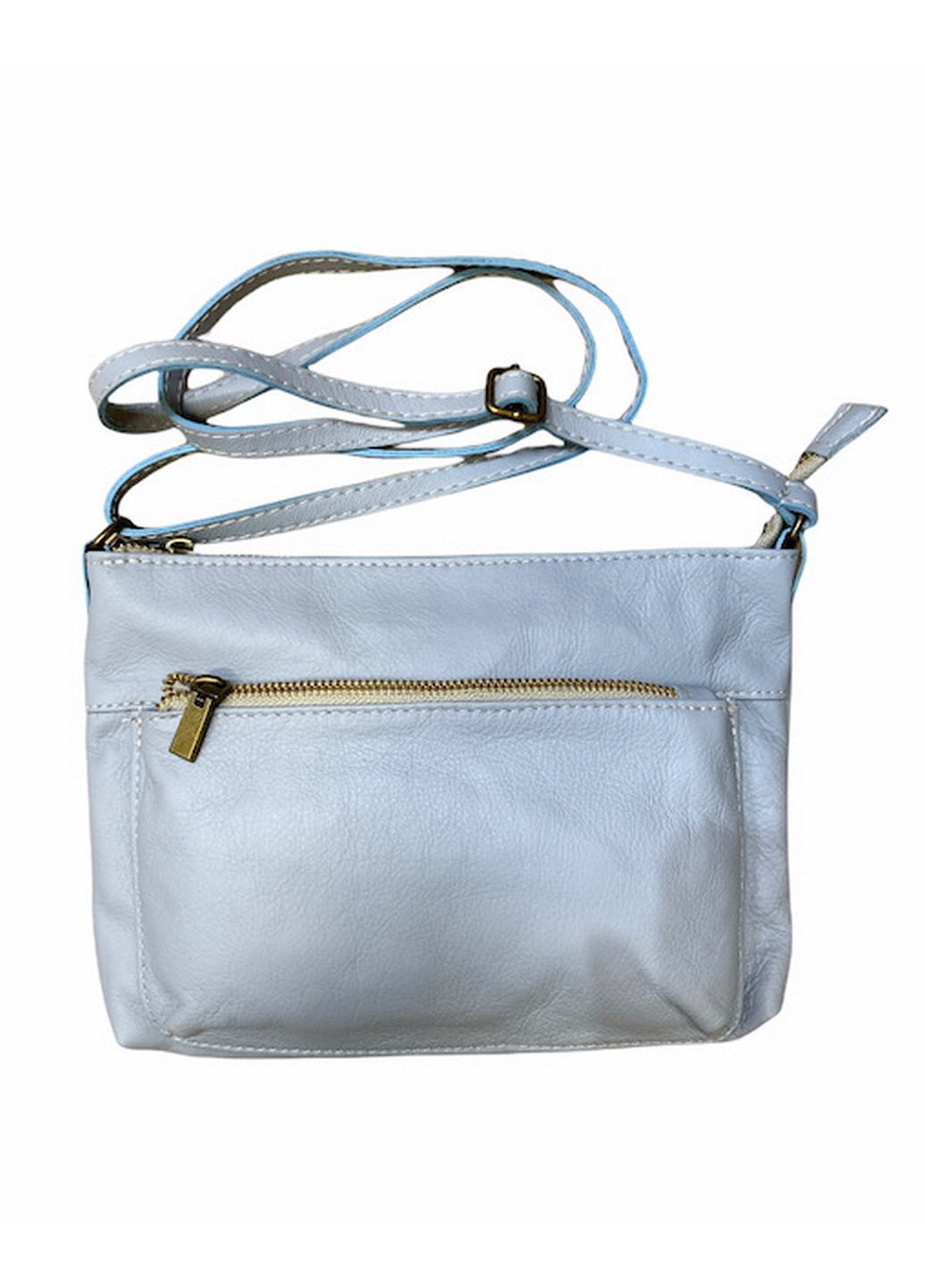 

Клатч Italian Bags 3360_sky Кожаный Синий