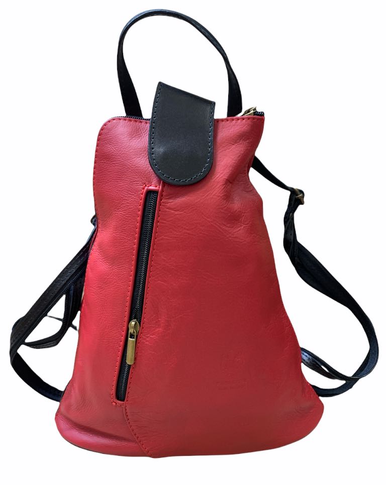 

Рюкзак Italian Bags 3357_red_black Кожаный Черный