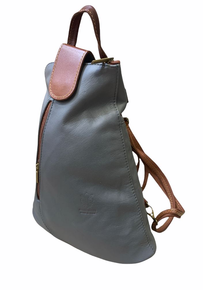 

Рюкзак Italian Bags 3357_gray_brown Кожаный Коричневый