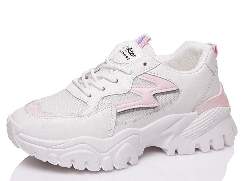 

Женские кроссовки деми Prime A-1 WHITE-PINK(35-39) Белый р.38