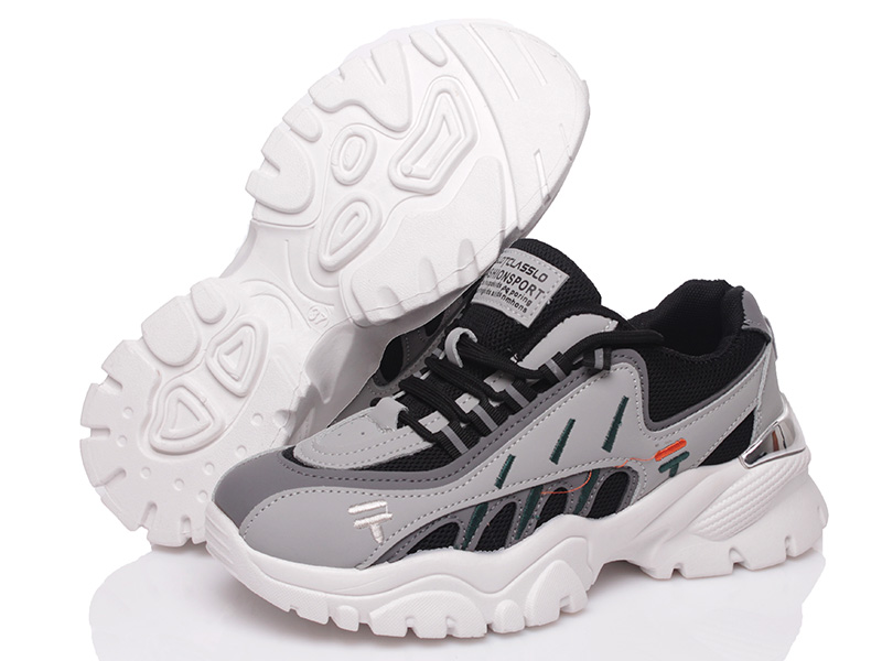 

Женские кроссовки деми Prime 209 GREY-d Серый р.36