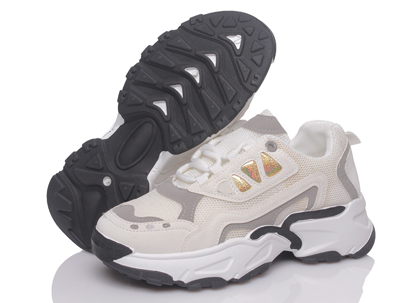 

Женские кроссовки деми Prime C01 WHITE-BLACK(36-2) Белый р.38