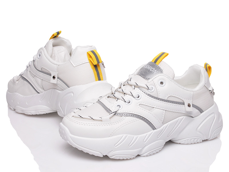 

Женские кроссовки деми Prime 88-5 WHITE-SILVER Белый р.36