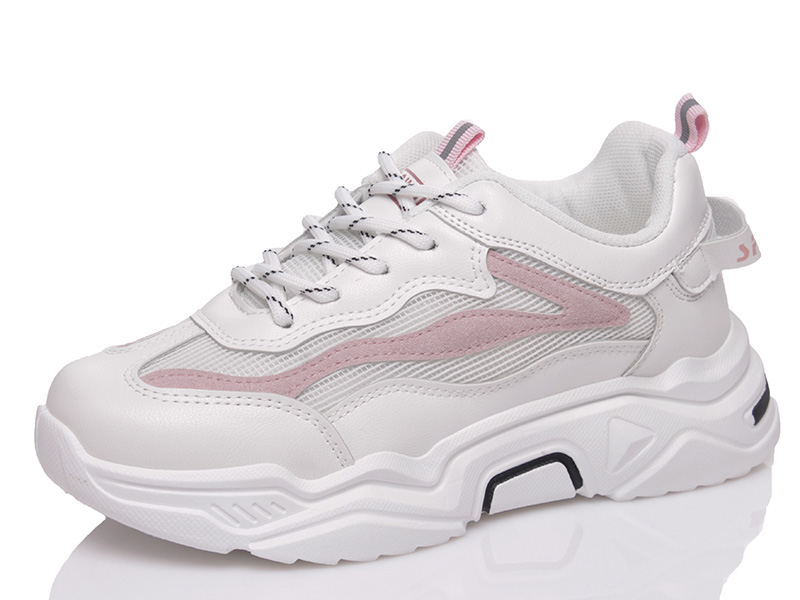 

Женские кроссовки деми Prime H01 WHITE-PINK(36-40) Белый р.38